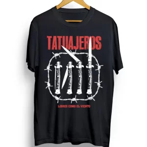 Camiseta Tatuajeros - Navajas
