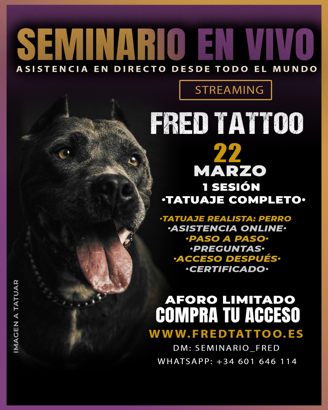 Seminario en Vivo 22 de Marzo